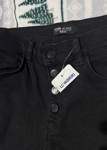 38 Beden Siyah Jüpiter Süper Skinny Fit Kadın Jean Pantolon