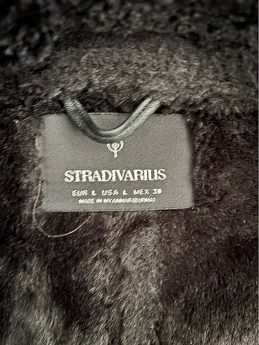 l Beden siyah Renk Stradivarius kaban
