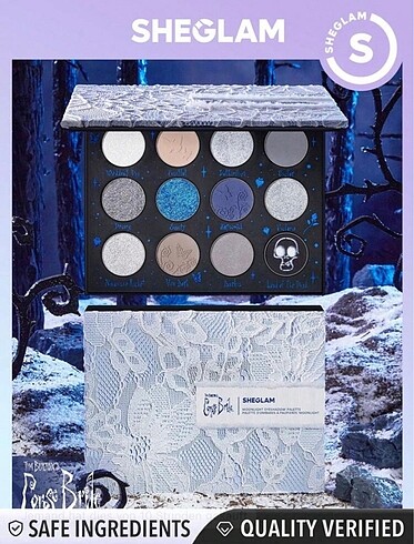 SHEGLAM x corpse bride far paleti