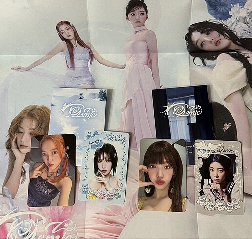 red velvet trading card satış