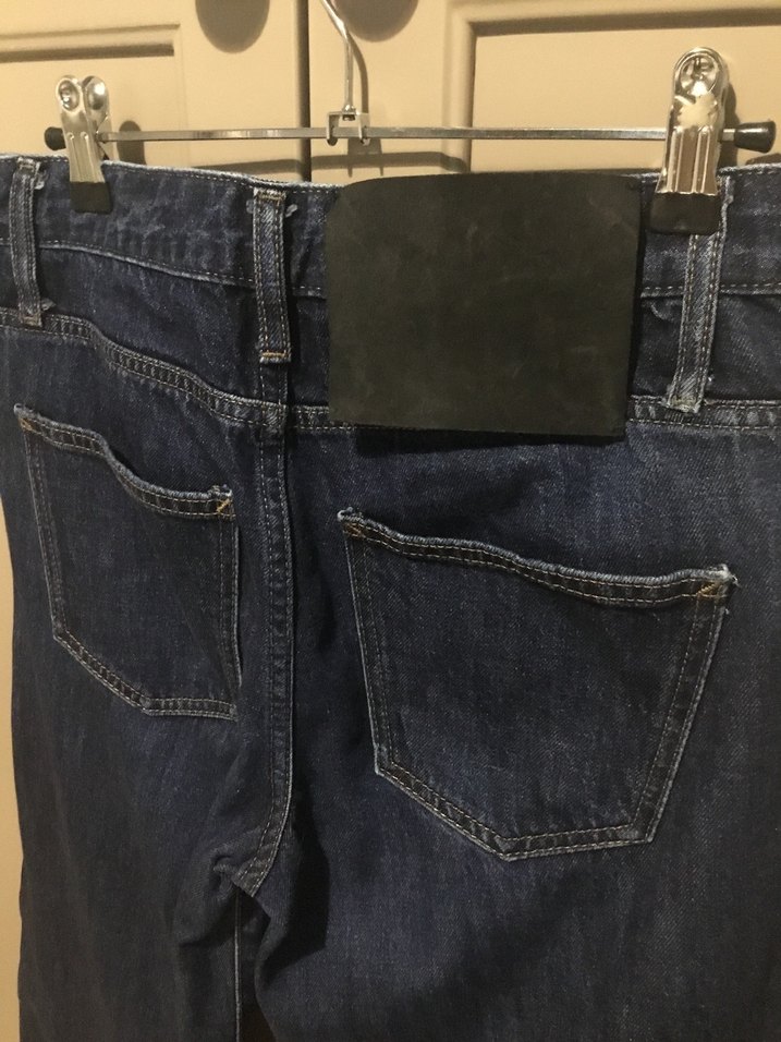 ZARA Lacivert Jean - Görsel 4