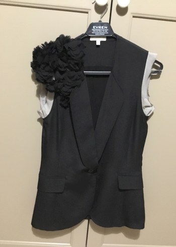 Kadın Siyah Yelek - Görsel 6