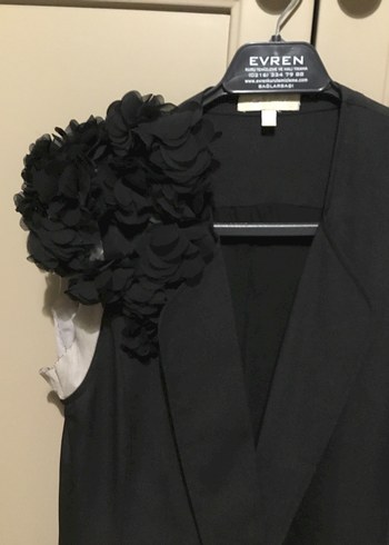 Kadın Siyah Yelek - Görsel 2