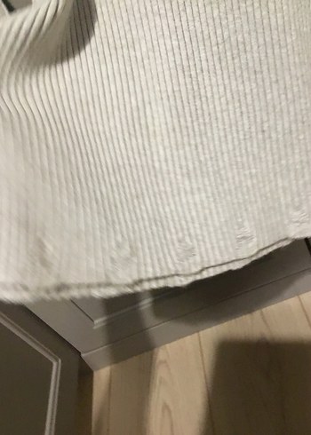 BALIKÇI YAKA TASARIM KAZAK - Görsel 5