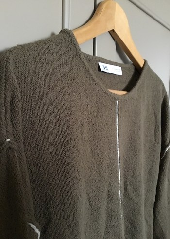 Uzun Kollu Triko Kazak - Görsel 3