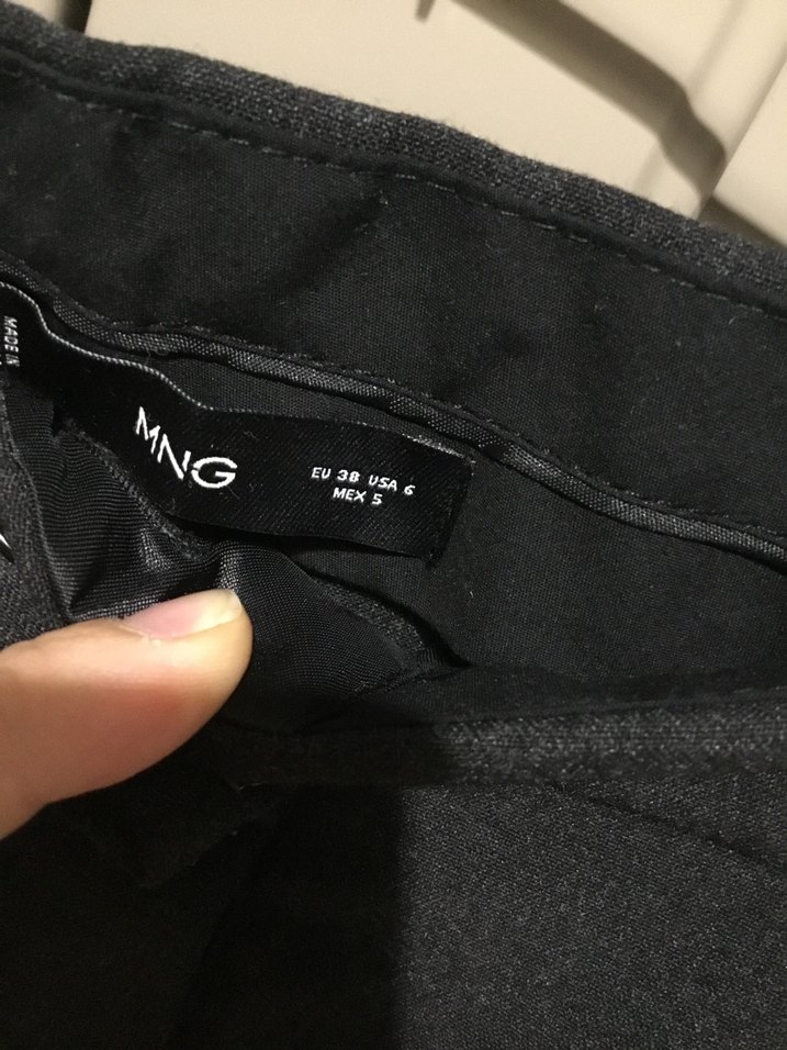 Gri Kumaş Pantolon - Görsel 3