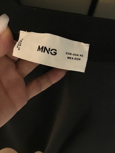 Mango SATEN MİDİ ETEK