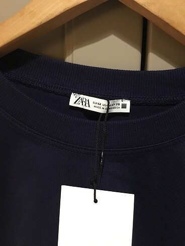 m Beden ZARA CROP TİŞÖRT