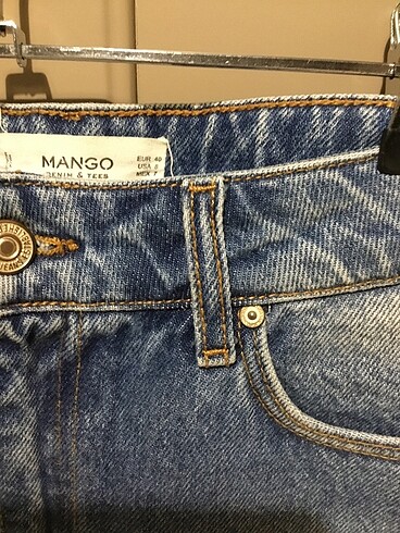 Mango MİNİ KOT ETEK