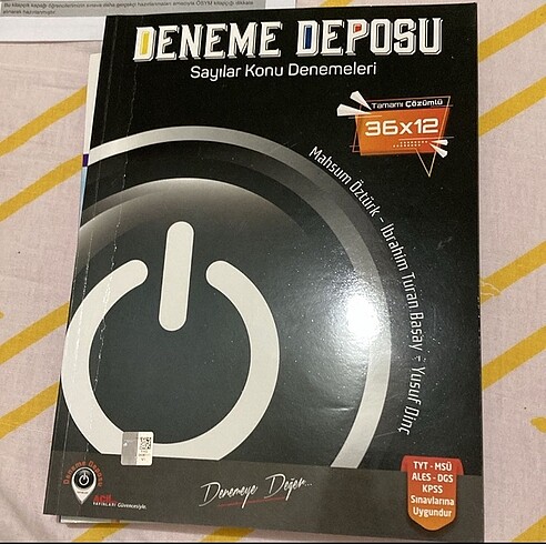 deneme deposu sayılar