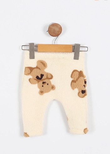 Kürklü Ayıcık Desenli Bebek  Takımı - Görsel 2