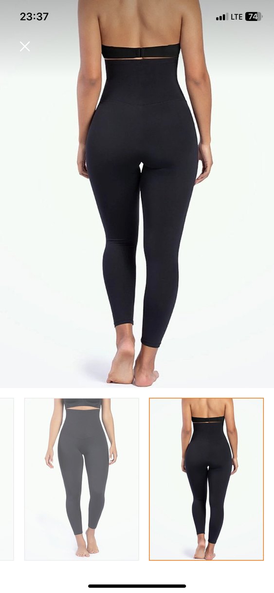 Siyah Korse Tayt - Toparlayıcı ve İncelten - Görsel 4