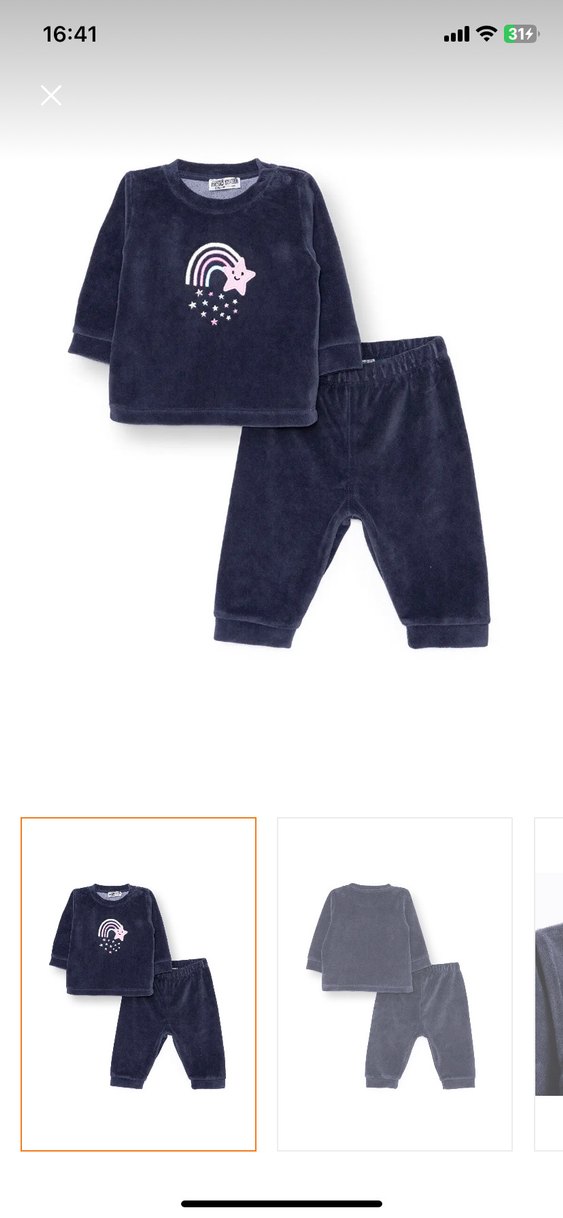 Kız Çocuk Lacivert Polar Sweatshirt - Görsel 2