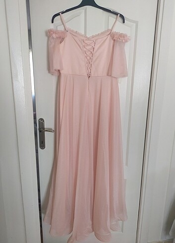 Uzun abiye elbise - Görsel 6