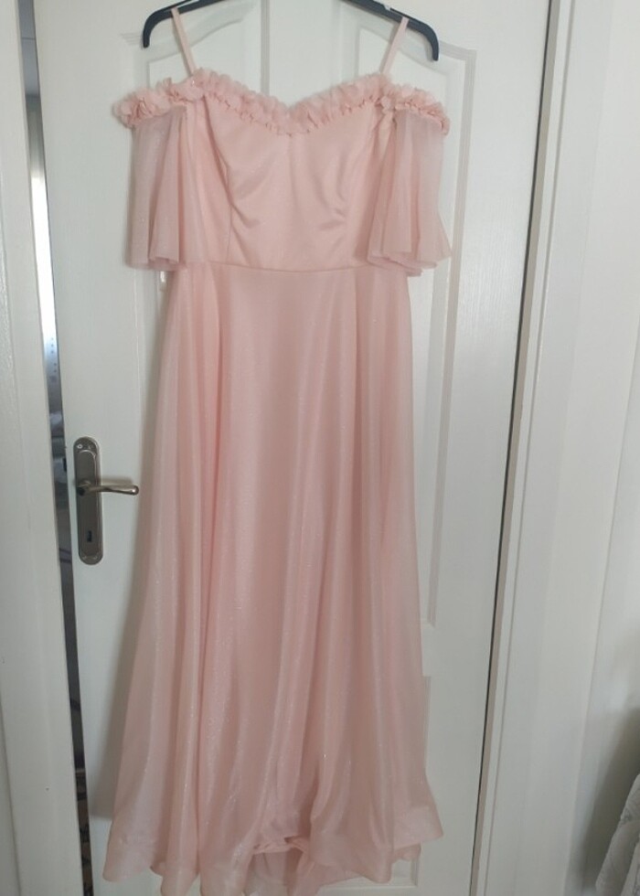 Uzun abiye elbise - Görsel 4