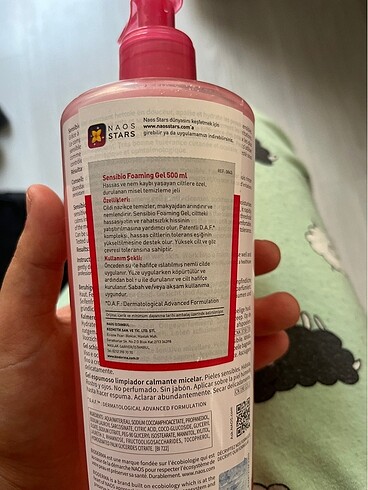 Snopy Bioderma yüz yıkama jeli
