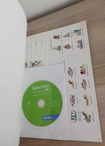 Schritte International A1.2 BANDROLLÜ CD'li ve SIFIR DURUMDA