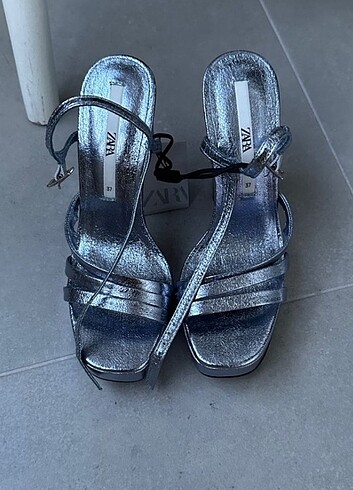 Zara platform topuklu sandalet