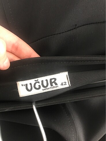 42 Beden siyah Renk Uzun etek