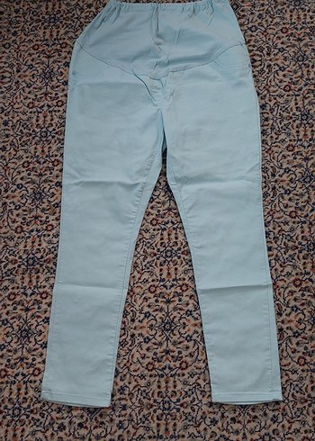 Bebek Bekleyenler İçin Mavi Denim Pantolon