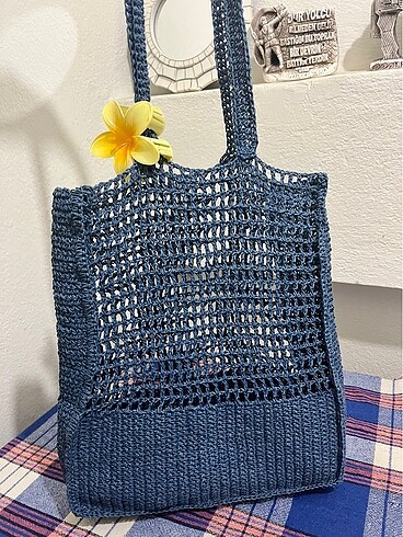 Pull and Bear Örgü çanta