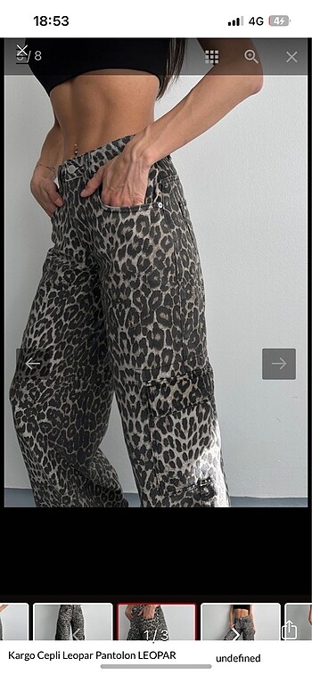 Leopar pantolon