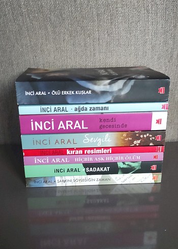 İnci Aral 8 Kitap Roman Seti