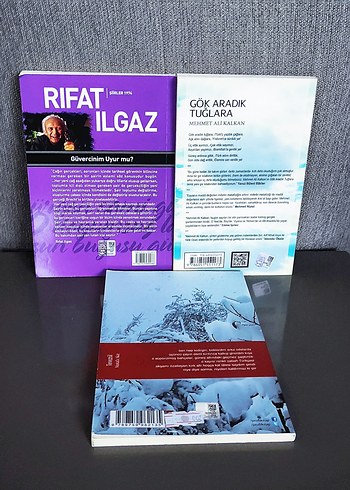 Rıfat Ilgaz, Mehmet Ali Kalkan ve Mustafa Akar Kitapları - Görsel 2
