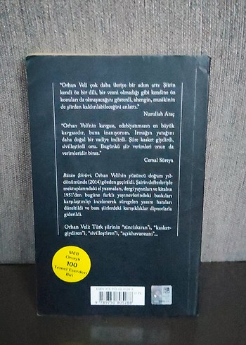 Orhan Veli Bütün Şiirleri Kitabı - Görsel 2