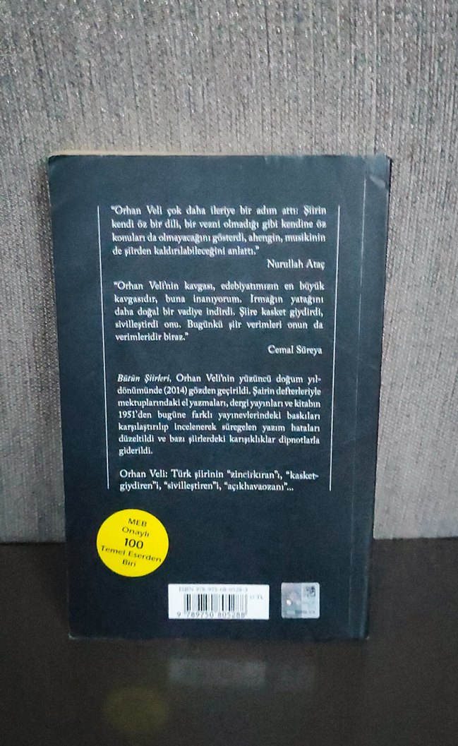 Orhan Veli Bütün Şiirleri Kitabı - Görsel 2