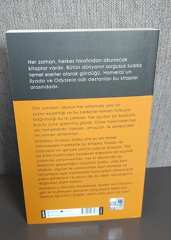 Andrew Dalby - Homeros'u Yeniden Keşfetmek - Görsel 2