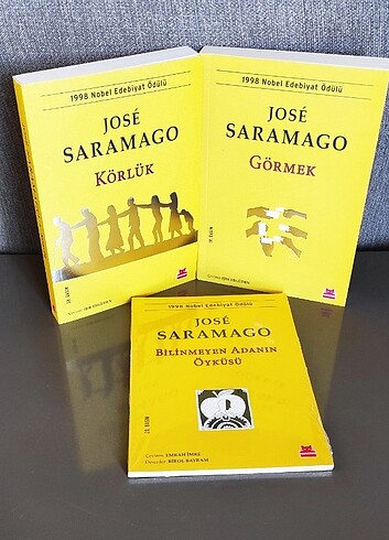 Jose Saramago Seti (3 Kitap) SIFIR ÜRÜN 