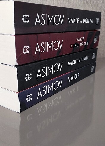  Beden Renk Vakıf Serisinden 4 Kitap - Isaac Asimov 