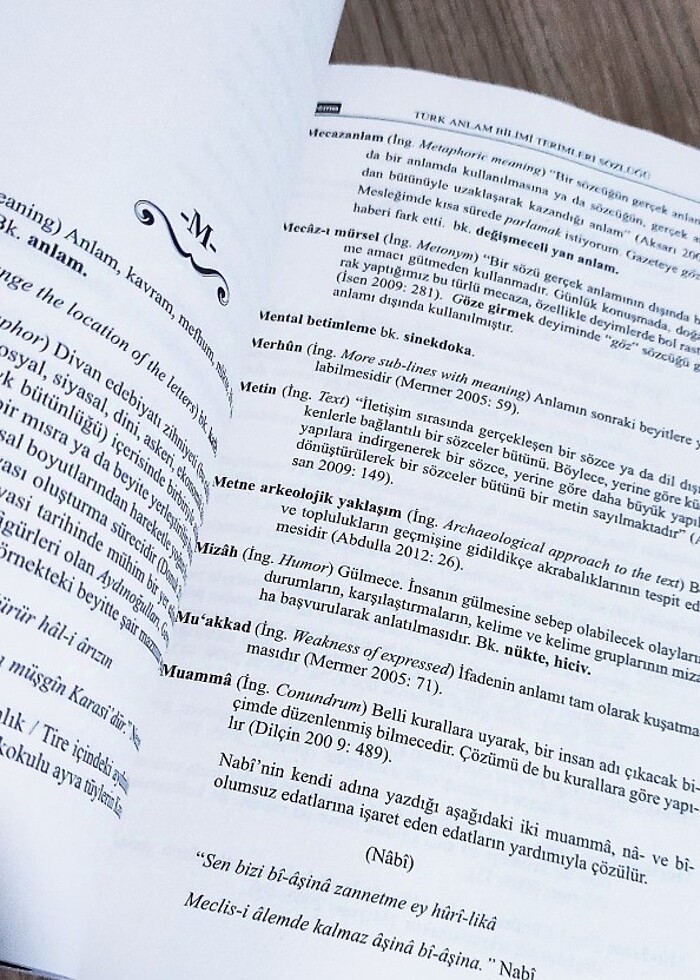 Türk Anlam Bilimi Terimleri Sözlüğü  - Görsel 4