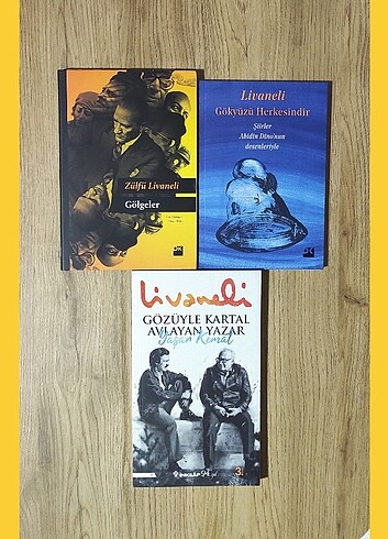 Zülfü Livaneli 3 Kitap 