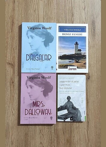 Virginia Woolf Seti (4 Kitap) SIFIR ÜRÜN 