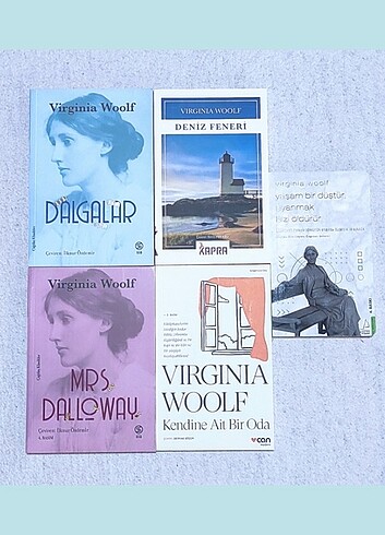 Virginia Woolf Seti 5 Kitap 