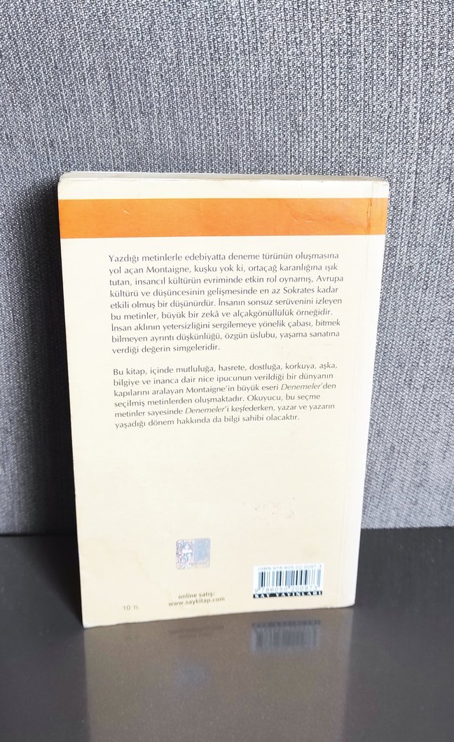 Montaigne Denemeler (Seçmeler) Kitap - Görsel 2