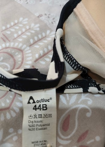 Siyah Desenli Bohem Bikini Takımı - Görsel 4