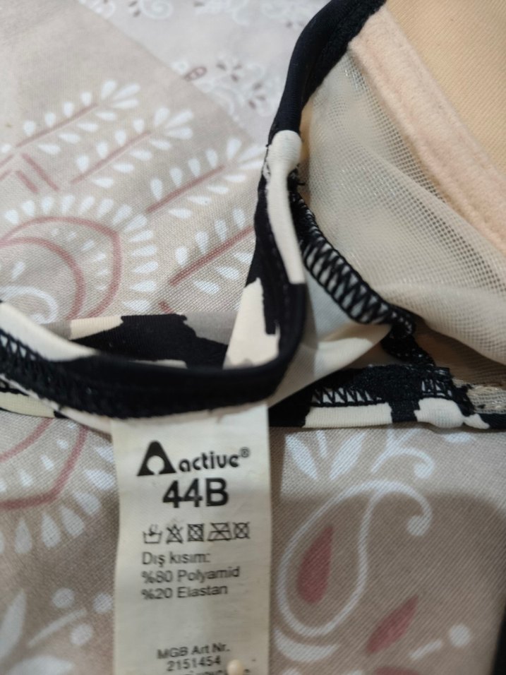 Siyah Desenli Bohem Bikini Takımı - Görsel 4