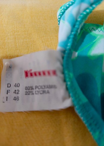 Yeşil Çiçekli Dantel Detaylı Bikini - Görsel 5