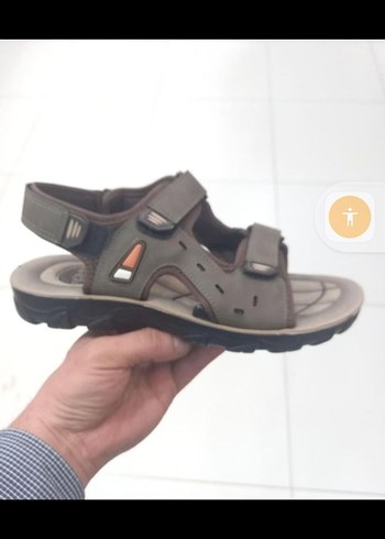 LC Waikiki Erkek Kahverengi Kayışlı Sandalet - Görsel 3