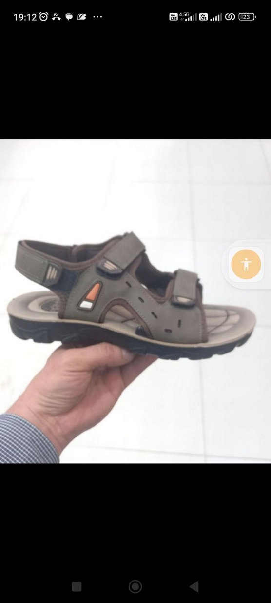 LC Waikiki Erkek Kahverengi Kayışlı Sandalet - Görsel 3