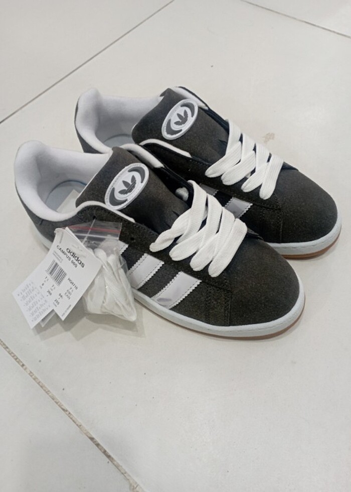 Faylon taban,çok kaliteli,adidas campus,süet, kışlık - Görsel 3