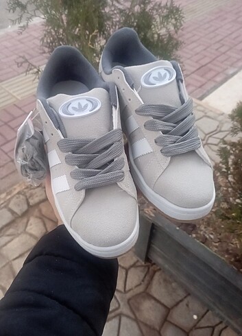 Faylon taban, çok kaliteli,adidas campus,süet, kışlık - Görsel 3