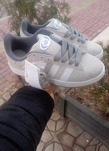 Faylon taban, çok kaliteli,adidas campus,süet, kışlık - Görsel 4