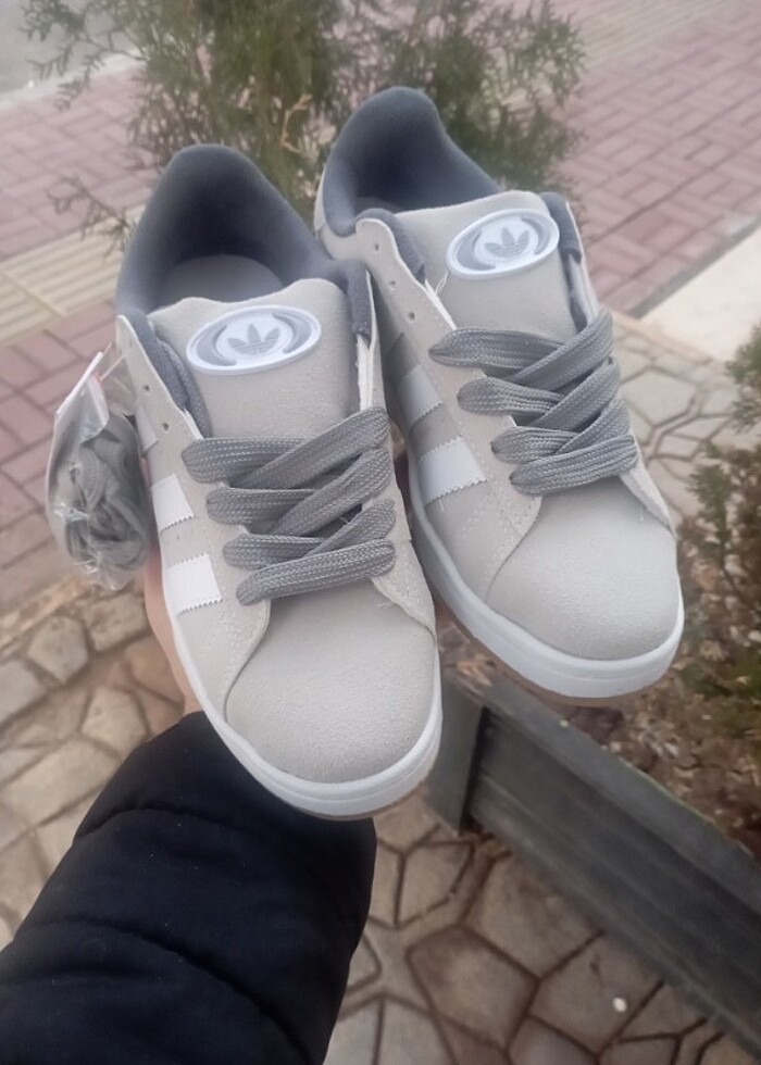 Faylon taban, çok kaliteli,adidas campus,süet, kışlık - Görsel 3