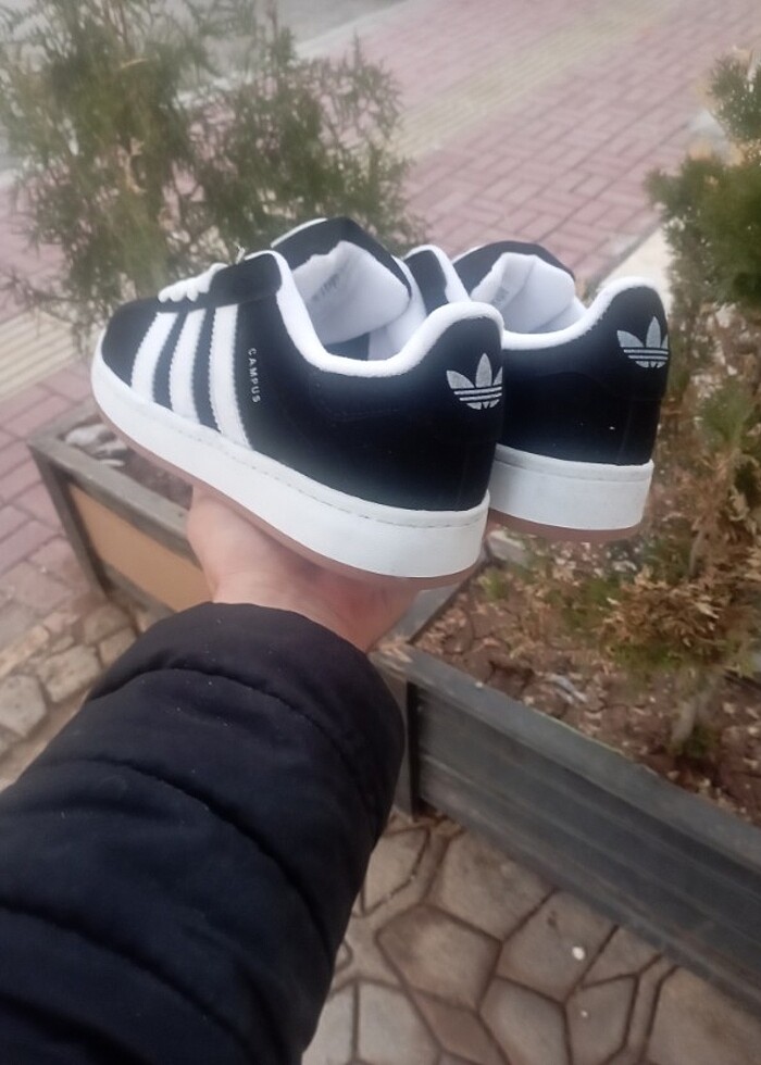 Faylon taban,çok kaliteli,adidas campus, süet, kışlık - Görsel 2