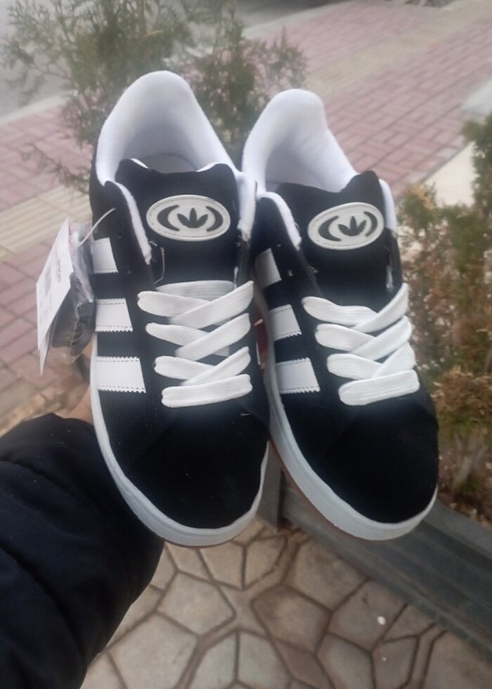 Faylon taban,çok kaliteli,adidas campus, süet, kışlık - Görsel 3