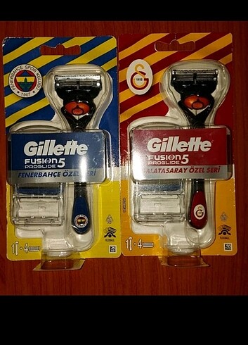 Gillette fusion makine+4 makine